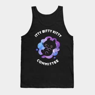 Itty Bitty Kitty Committee Dark Shirts Tank Top